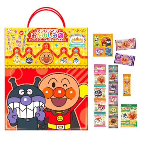 アンパンマンお菓子|スーパー・コンビニなどのおすすめ商品は?