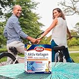 Abtei Aktiv Kollagen 5000 - Für gesunde Knochen, Knorpel und Muskeln - mit Vitamin C, Magnesium und Zink – laborgeprüft und zuckerfrei - 1 x 10 Trinkampullen à 25 ml