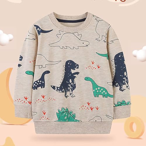 Sweat à capuche garçon imprimé mignon pour la mi-saison - 3