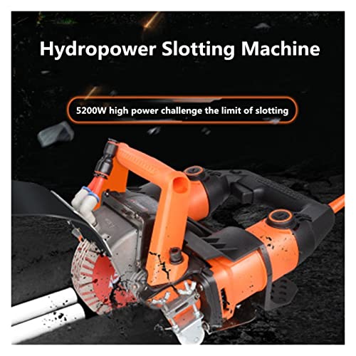 ATAAY Fliesenfliesenmaschine 5200W Elektrischer Mauerschlitzer Nutschlitzmaschine Ziegelmauerschneidemaschine… – Bild 5