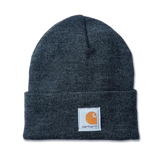 Carhartt Herren Acrylic Watch Hat Mütze, One Size, Grau