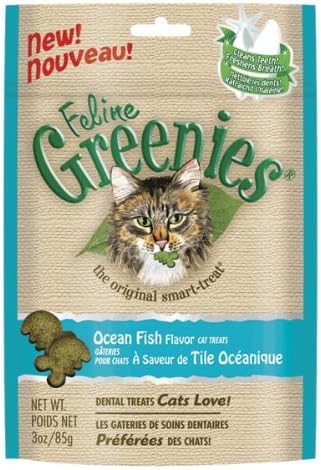 Feline Greenies 3Oz Bag Ocean Fish