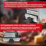 ITA Elektryczny element grzejnika wędzarniczego 2000 W - uniwersalna cewka grzewcza do szafek dla palących i wędzarni - stal