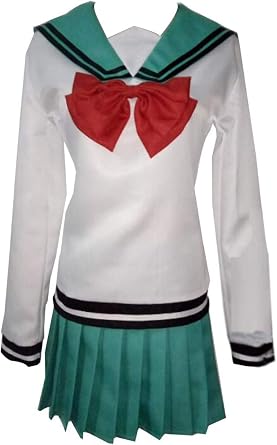 Anime Womens Costume Cosplay School Uniform Sailor Dress Suit Halloween Small, Girls Set