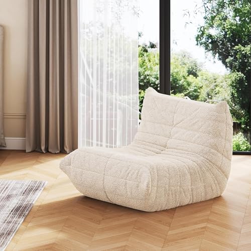 WLIVE Bean Bag Chair for Adults Teddy Fleece Togo  Review