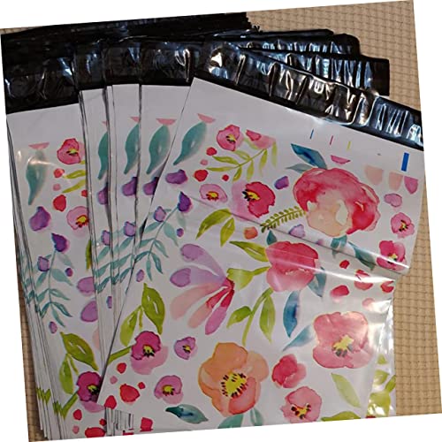 LALAFINA 50Pcs Saco De Embalagem Envelopes Envio Envio Mailers Saco Plástico Envio Envelope Mailing