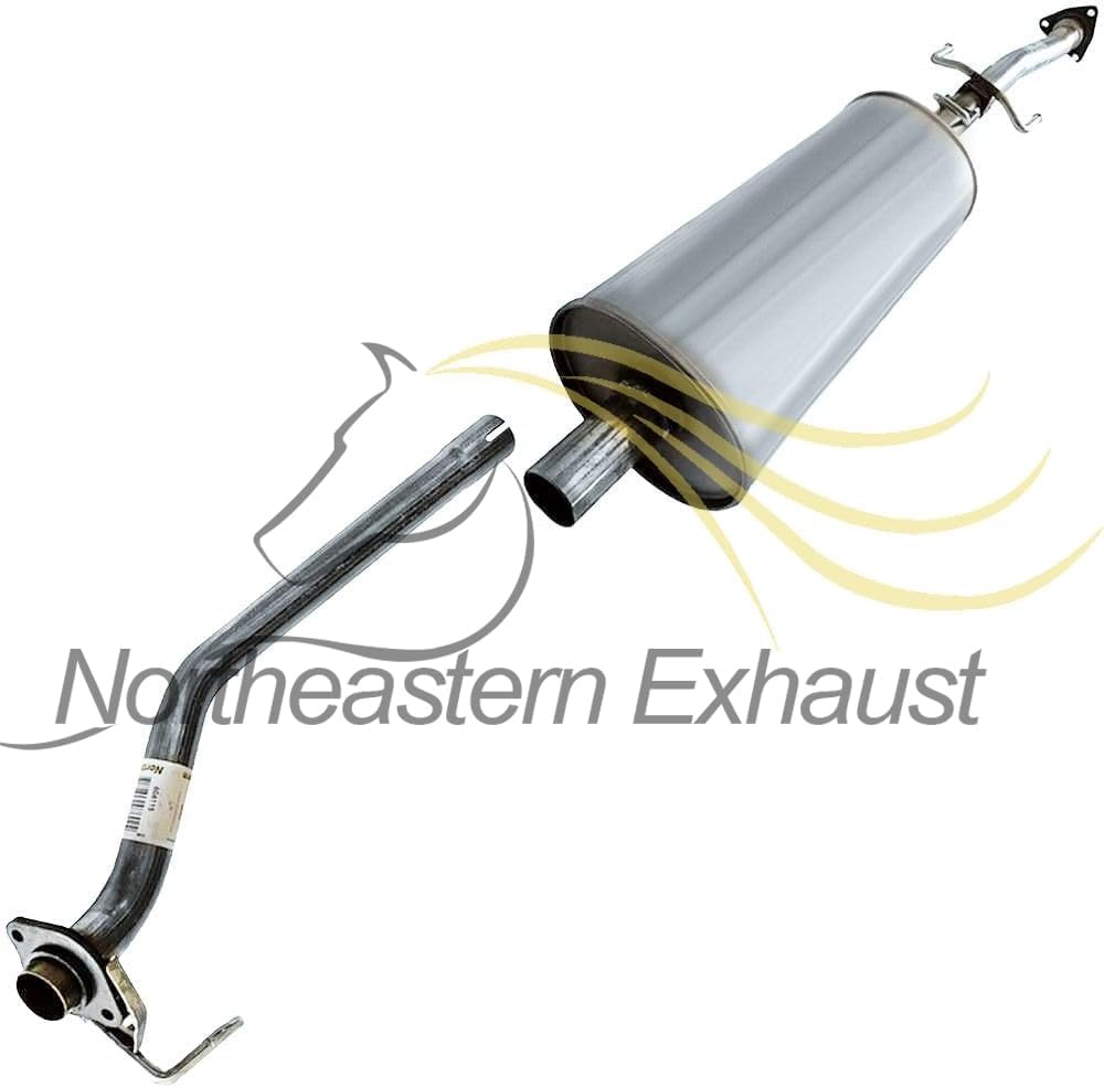 Northeastern Exhaust | Stainless Steel Exhaust Resonator Pipe Compatible for 2010-2011 Honda CR-V 2.4L | Free Clamp, Gaskets and Spring Bolt Kit Included | Automotive Replacement Part