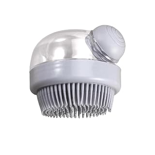 Horizonite Head Scalp Massager Shampoo Brush | Gentle Silicone Hair Scalp Scrubber for Relaxing Massage | Dandruff Removal Shampoo Lathering, Hair Care, Spa, Shower, and Stress Relief (1 Pc)