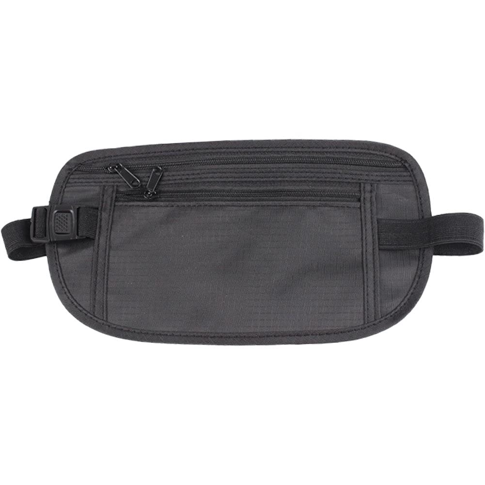 Travel Money Cintura Impermeabile Passaporto Pacchetto in Vita Hidden Travel Warden Secure Fanny Pack Per Andare a Camminare