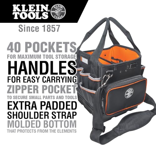 Klein Tools 40-Pocket Tool Bag