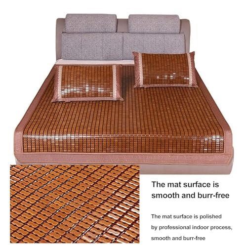 Colchoneta de bambú para dormir sin calor, cubrecolchón transpirable de 80 x 190 cm 3