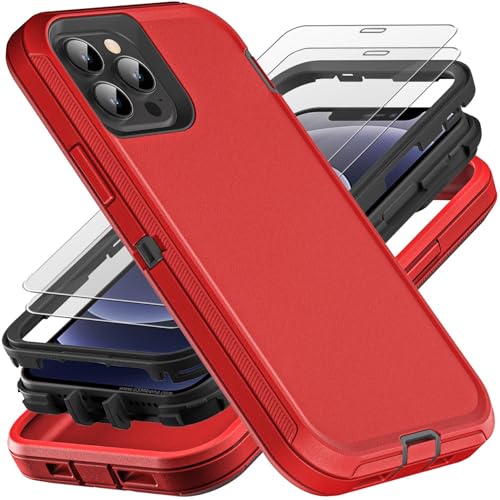 Coque iPhone 12 et 12 Pro antichoc 3 en 1 ultra résistante à la poussière