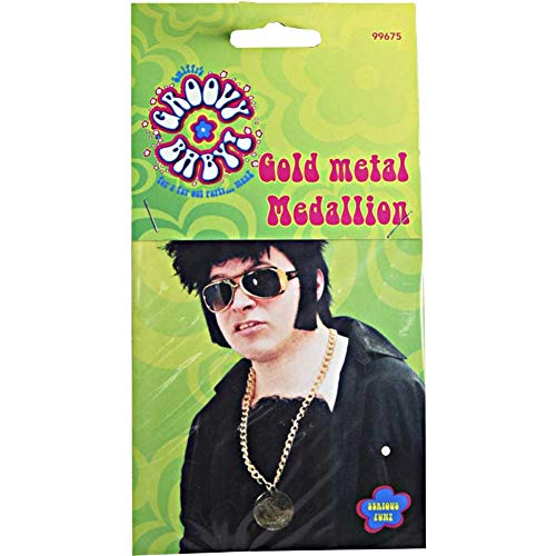 Gold Coin Medallion Necklace - //coolthings.us