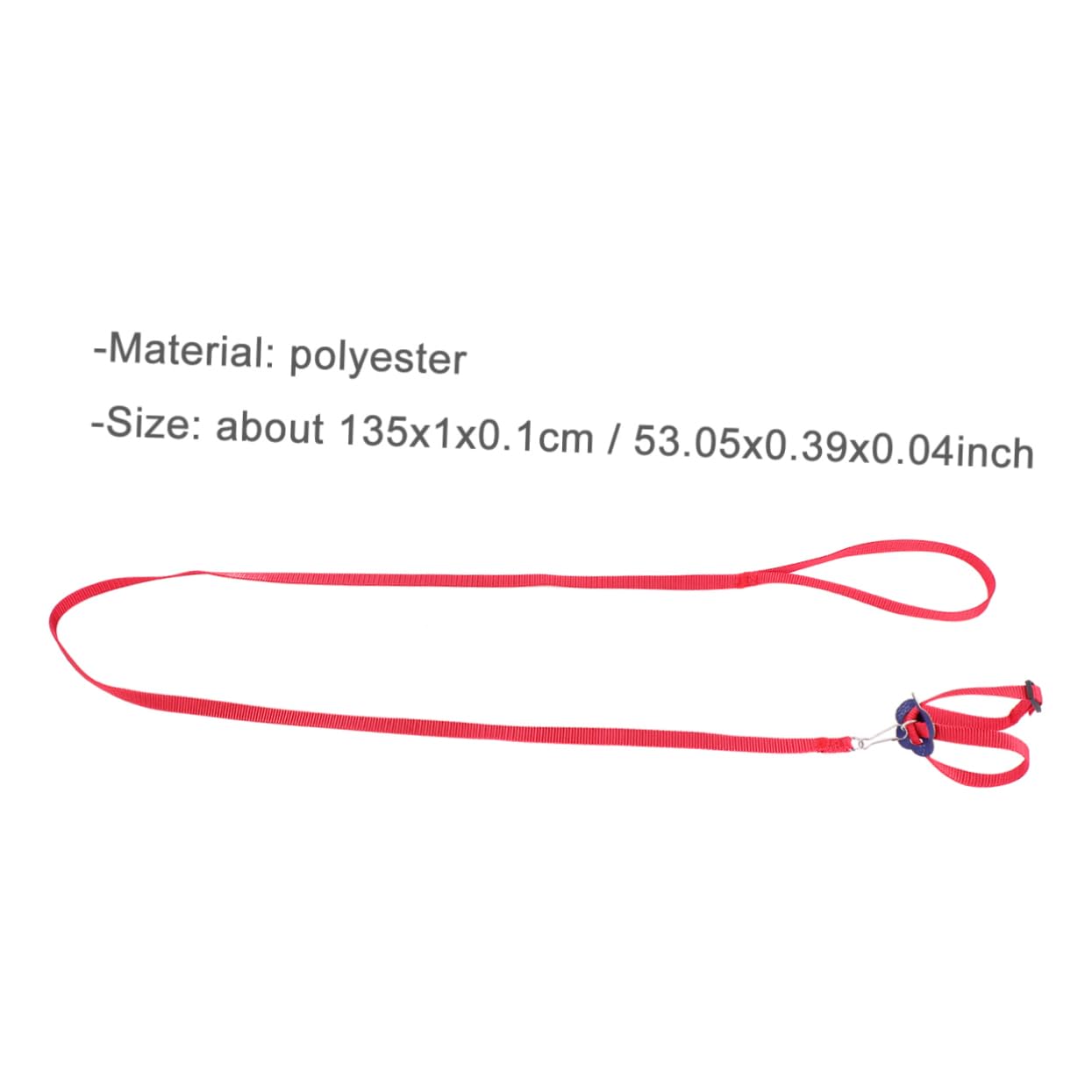 BESPORTBLE Pet Supplies 1pc Pet Pulling Rope for Birds Hamsters Turtles Lizards 8-Shape Lock for Safety