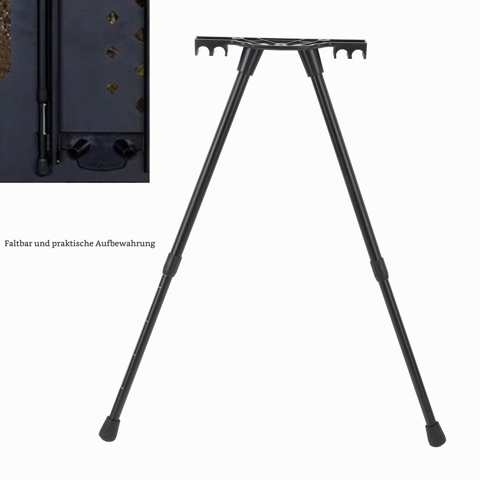 Klappbare Camping-Tischbeine, höhenverstellbar stabile Aluminiumlegierung mit Nylonverbindungen, Faltbare Outdoor-Tischbeine für Garten Picknick und Outdoor-Abenteuer