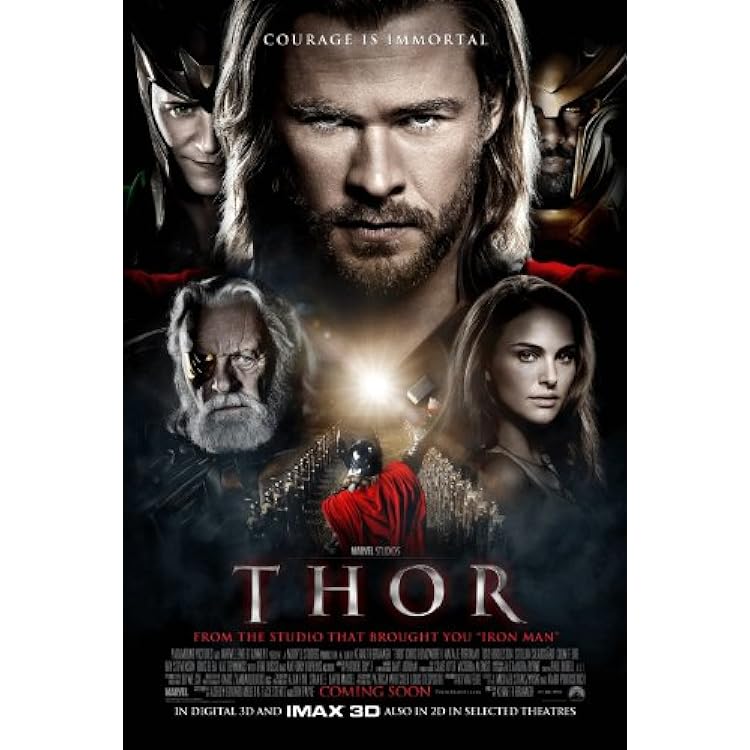 THOR MOVIE POSTER Sided ORIGINAL RARE INTL 27x40 Kenya Ubuy
