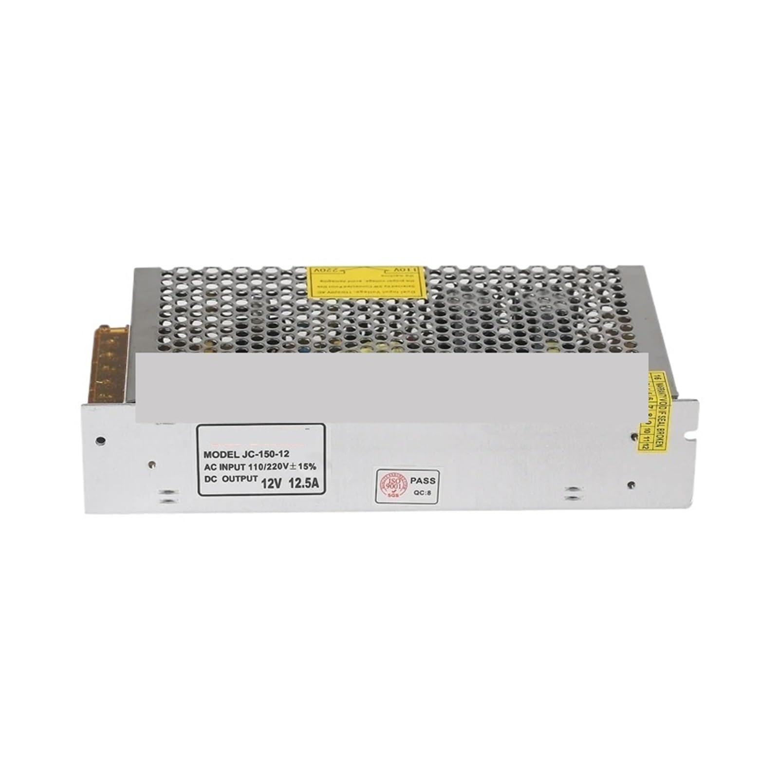 BRODEFUP LED Power AC 110-240V To DC12V 12.5A 150W Switching Power Supply Lighting Transformer Driver for 12V LED Strip Lamp