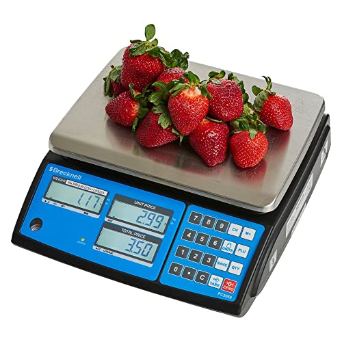 Balanza Comercial Brecknell PC3060 30/60lb LCD miniatura 7