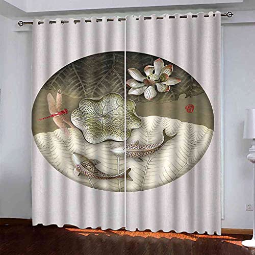 Rideau occultant décoration cuisine salon rideaux thermique isolant polyester
