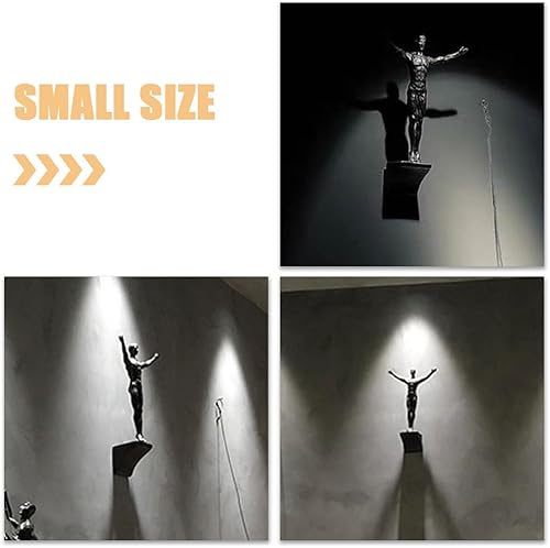 Miniatura 3 de IMIKEYA Decoración de pared de hombre buceo, escultura de pared, figura de hombre, arte de pared, figura pequeña, colgante de pared de resina,