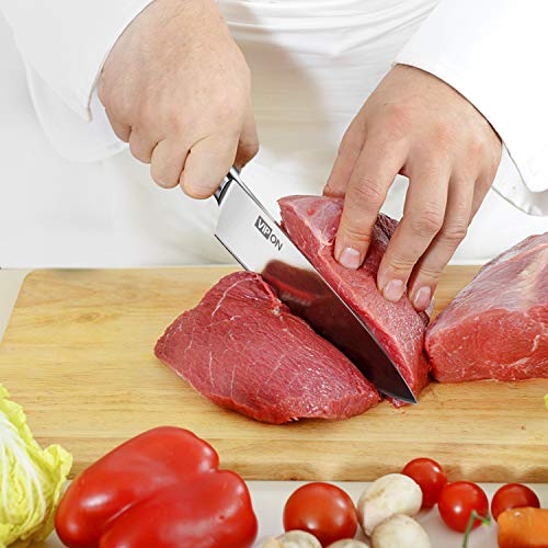 Soufull Chef Knife 8 Inches Japanese Stainless Steel Gyutou Knife Professional Kitchen Knife With Ergonomic Handle-Gift Box Included #TOP4