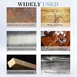 Zestaw taśm szlifierskich z korundu cyrkonowego, 30 sztuk, 10 x 330 mm, różne ziarnistości (60, 80, 100, 120, 240, 320), odpowiednie do szlifierek taśmowych i pilników elektrycznych, trwałe i wydajne