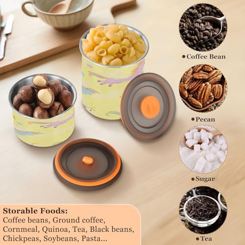 Contenedor hermético para café Qilmy en acero inoxidable 30 oz miniatura 6