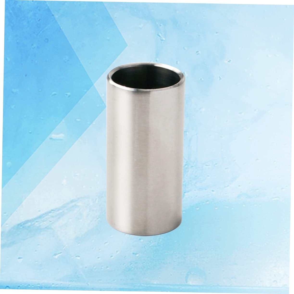 TOYANDONA Slide De Guitarra De Acero Inoxidable Cromado, Tubo Deslizante De 51 Mm Plateado Para Guitarras Acústicas y Eléctricas, Control Deslizante Para Sustain y Entonación Precisa