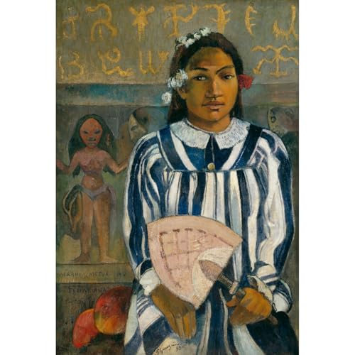 Gauguin Les ancêtres de Tehamana décoration murale toile 101,6 x 127 cm