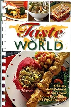 Plastic Comb Taste of the World Book