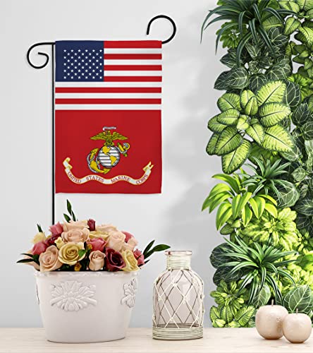 US Marine Corps Garden Flag - Armed Forces USMC Semper Fi United State American Military Veteran Retire Official - House Decoration Banner Small Yard Gift Double-Sided Made in USA 13 X 18.5 by Americana Home & Garden - Used condition - Image 18