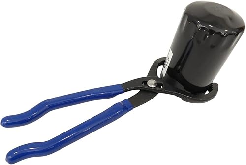 Miniatura 6 de Tech Team #00702 Alicates de filtro de aceite ajustables de 12 pulgadas, apertura máxima de 5 ½ pulgadas, llave forjada