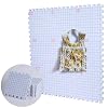 9 Pack Blocking Mats for Knitting & Crochet Project, Extra Thick Knitting Blocking Mat with Grid Lines,Knitting Mats with 100 T-Pins and Storage Bag