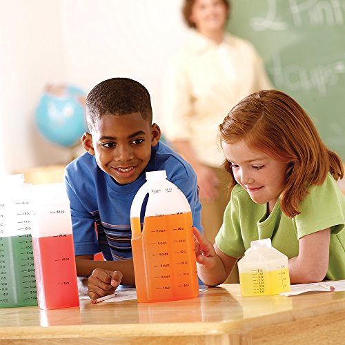 Learning Resources Gallon Measurement Set - Volume Measuring Science Kit, STEM Projects, Chemistry Accessories, Classroom Must Haves, Teacher and Student Supplies, Back-to-School Tools by Learning Resources - Image 4