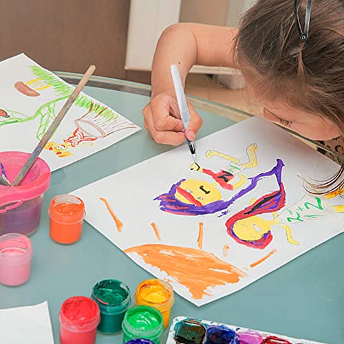 Henniu Pincéis de aquarela Conjunto de canetas de pincel de aquarela recarregáveis para marcadores d