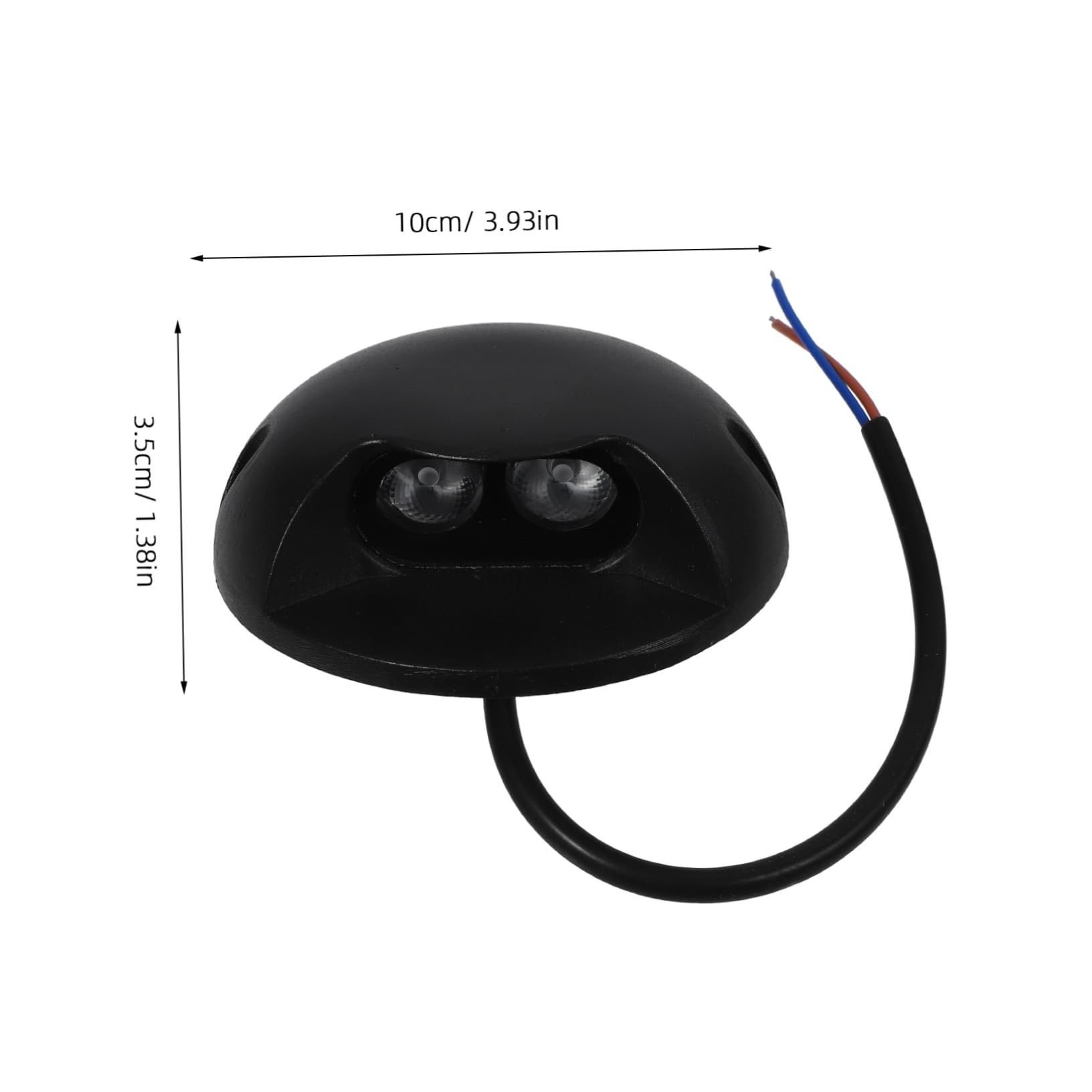 HOLIDYOYO Aluminum Material Led Floor Lamp Side Emitting Ground Light Waterproof Outdoor Landscape Light