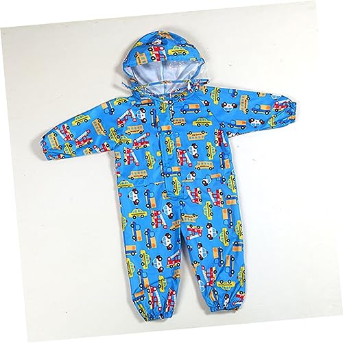 ORFOFE Jaqueta De Chuva Infantil Com Capuz Capa De Chuva Para Bebê Terno De Chuva Capa De Chuva Para