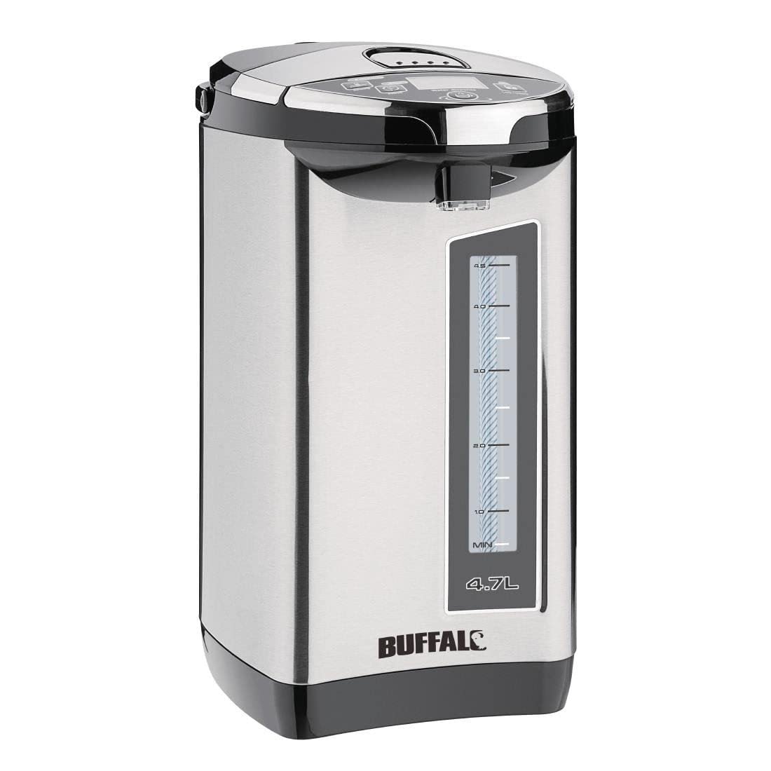 Buffalo Electric Airpot 4.7Ltr - Hot Drink Dispenser for Home, Office & Events HE154