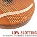 Lyre Harp, AKLOT 16 Metal Strings Mahogany Body Lyra Harp with Maple Saddle Carved Note Tuning Wrench Pickup Strings and Black Gig Bag
