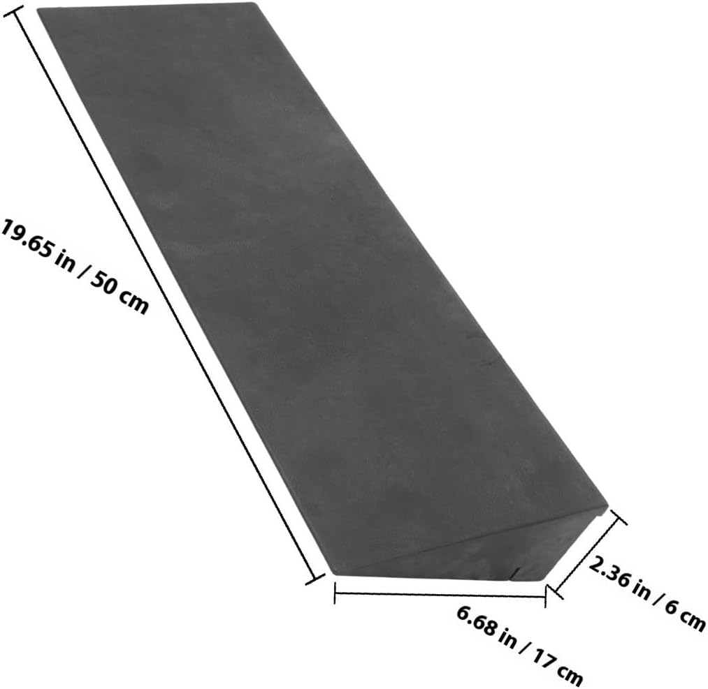 GALPADA Rubber Threshold Ramp for Sweeping Robot with Non-Slip Surface and Easy Installation, Sturdy Door Ramp Mat Suitable for Small Step or Front of Your House