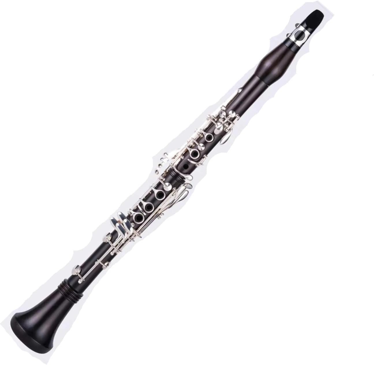 Ebony Clarinet B Flat 17 Key Clarinet