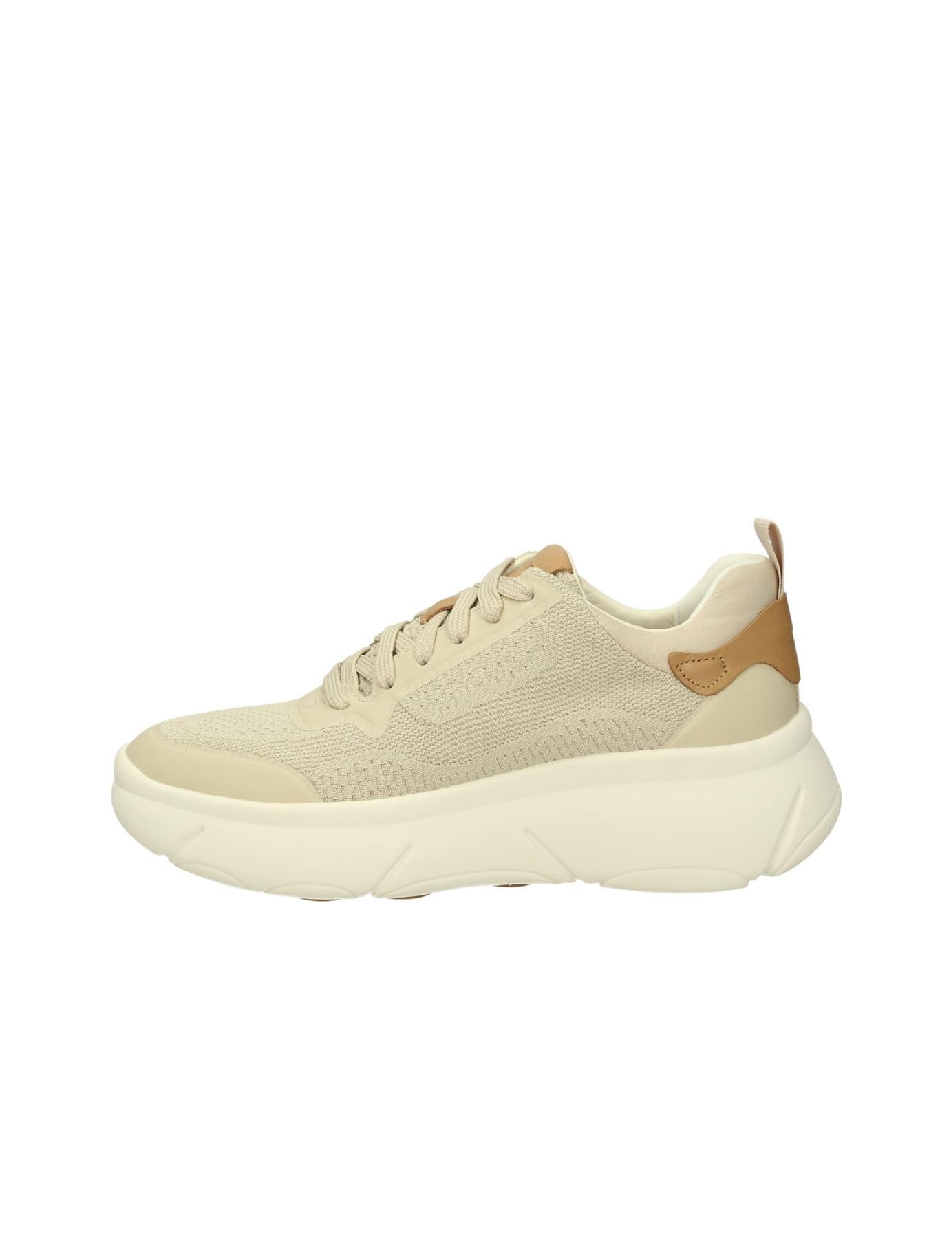Geox Women's D Nebula 2.0 X APlatform, Lt Sand, 5 UK