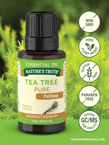 Aceite esencial de árbol de té 0.51 oz miniatura 3