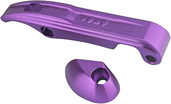Aluminum Alloy Folding Bike Handle Safety Lock CNC Accessories for DAHON Hubspurple