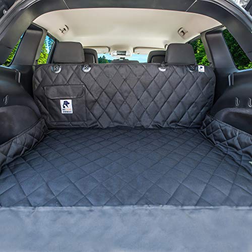 Dog Cargo Liner For Suv, Van, Truck & Jeep - Waterproof, Machine Washable, Nonslip Pet Seat Cover With Bumper Flap Will Keep Your Vehicle As Clean As Ever - Xl, Universal Fit - Bonus Carry Bag #TOP1