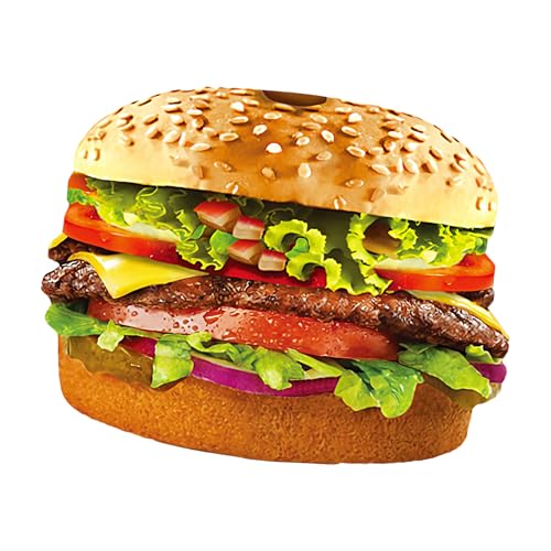 Costume de hamburger – Costume drôle, tenue de hamburger | Vêtements de Cosplay de restauration rapide unisexe, pour fête à thème, Festival à domicile, carnaval, spectacle sur scène, jeu de rôle pour