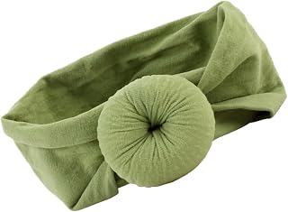 SECFOU Turbante Faixa De Cabeça De Bebê Acessórios De Cabelo Infantil Faixa De Cabeça De Bebê Faixa De Cabeça De Bebê Europeu E Americano Arnês Infantil Faixa De Algodão Acessórios De