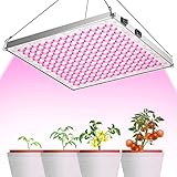 🍁 【SUMINISTRO DE ENERGÍA SEGURA】: Estas plantas de luz adoptan una buena fuente de alimentación incorporada, aseguran una fuente de alimentación y entrada segura, no se preocupe por ningún problema de seguridad; Diseñado con un botón de control, se enciende / apaga fácilmente e incluye una instalación colgante de acero inoxidable, puede hacer crecer esta planta de luz donde desee.