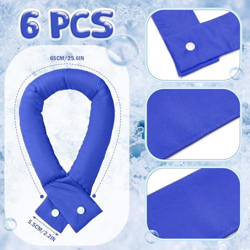 Image of Xuhal 6 Pcs Cooling Neck Wraps Cooling Bandana