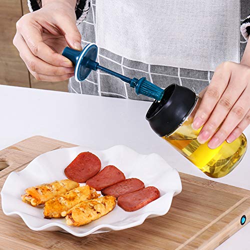 heaven2017 3 Contagem Condimento Pot Spice Garrafa Escova de Tampa de Mel Tempero Servindo Colheres